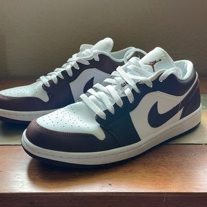 Jordan 1 low bronze eclipse. Worn once. Size 11 Women or 9.5 Men.